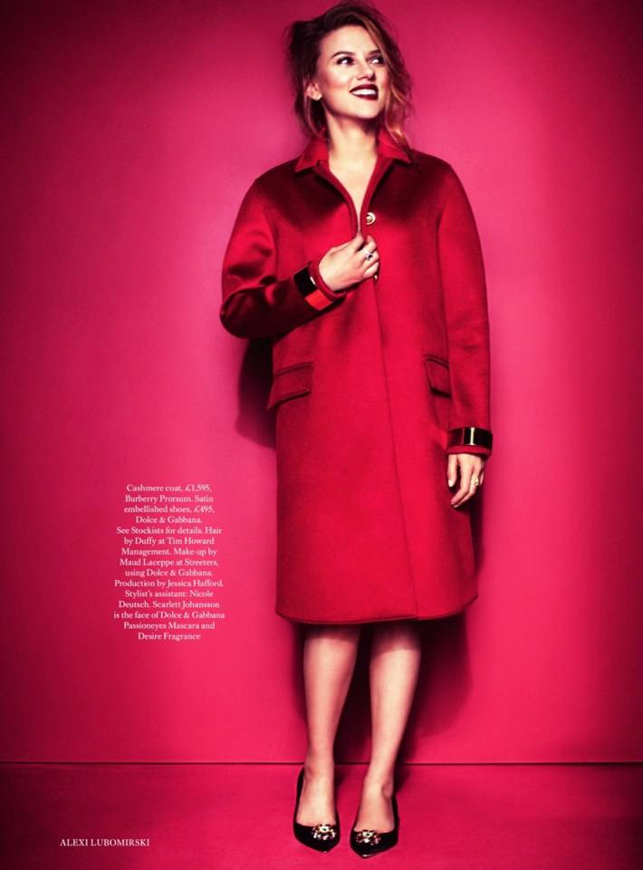 Scarlett Johansson @ Harper&rsquo;s Bazaar UK October 2013