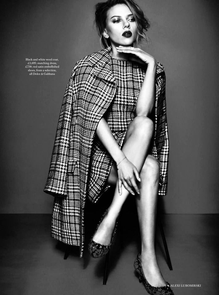 Scarlett Johansson @ Harper&rsquo;s Bazaar UK October 2013