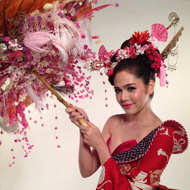 ชมพู่ อารยา กับรูปสวยๆจากInstagram