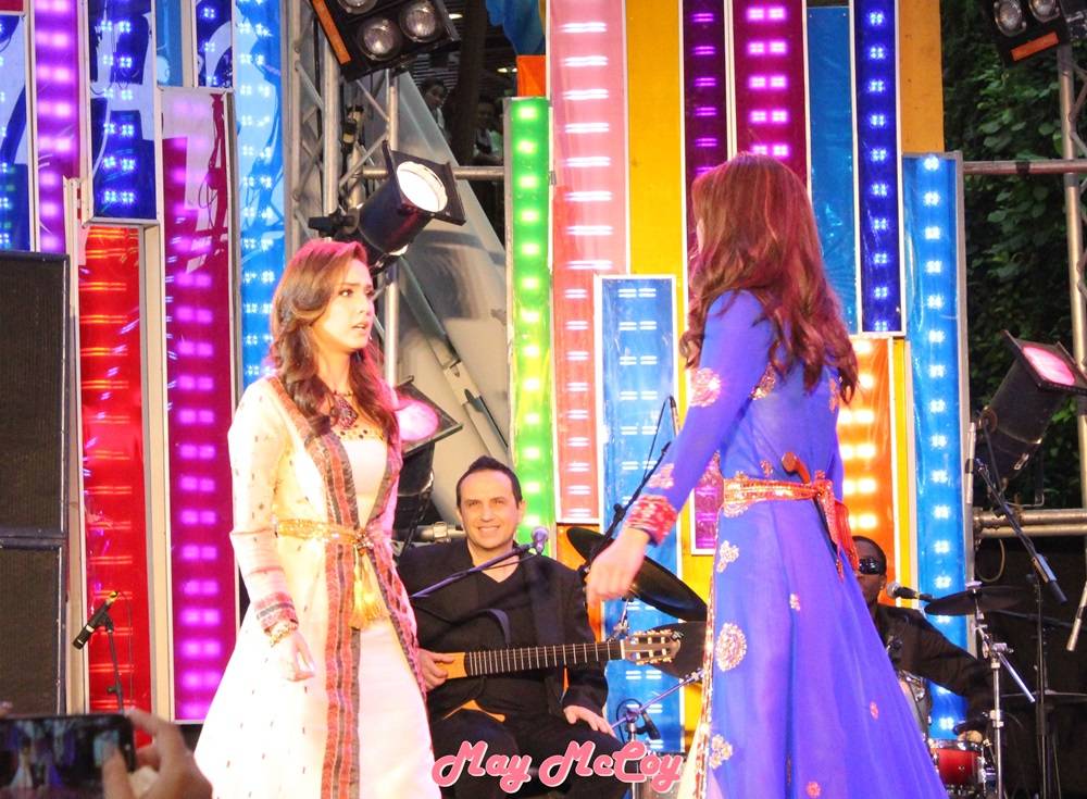ตุ้ย-ขวัญ (ชารีฟ - มิเชลล์) @ 7สีคอนเสิร์ต งานนี้ขวัญเขินจริงไรจริงกับสายตาพิฆาตของตุ้ย