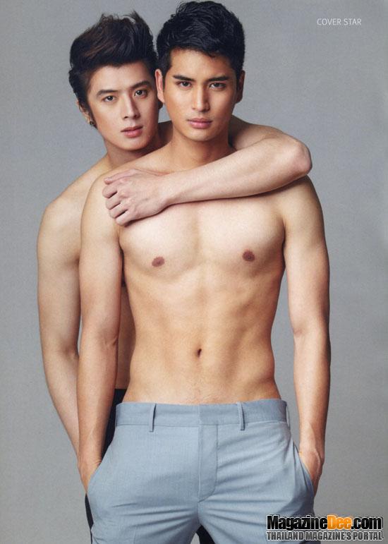 Attitude ปก ปั้นจั่น-กวิน อิ่มอโนทัย&ซาหริ่ม-ภาณุพงศ์ วราเอกศิริ
