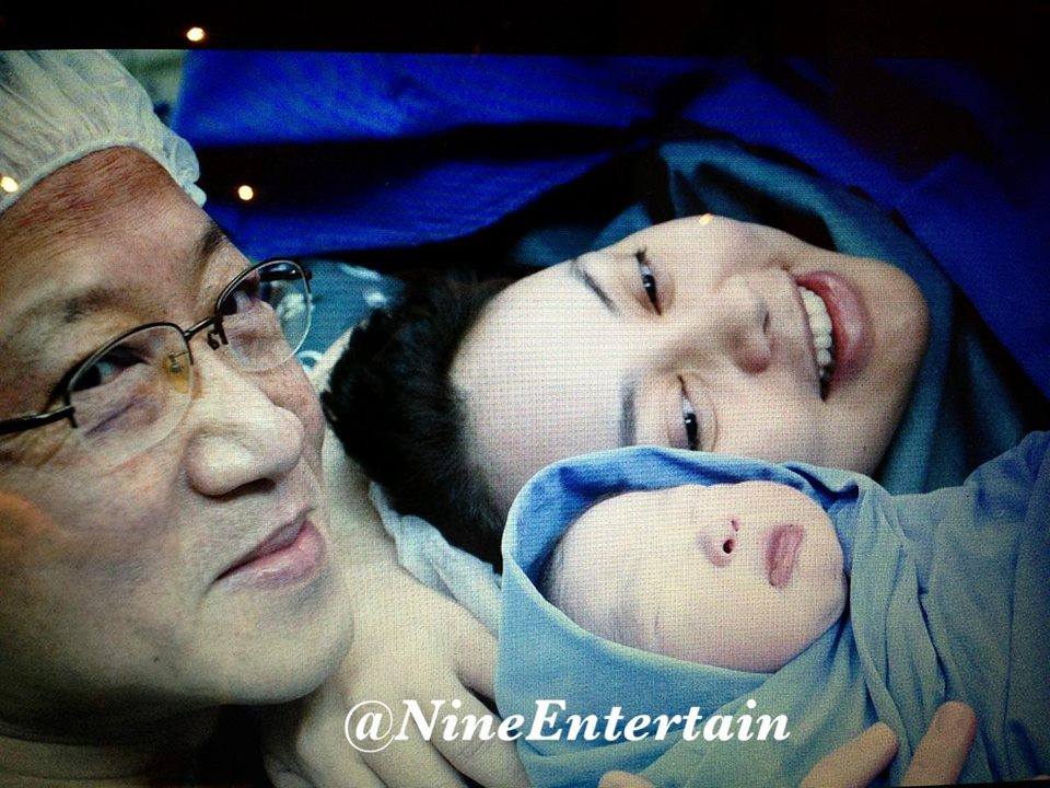 ตั๊ก บงกช ผ่าคลอดลูกชาย ตั้งชื่อ น้องข้าวหอม