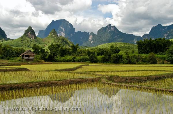 ธรรมชาติอันงดงามในประเทศลาว