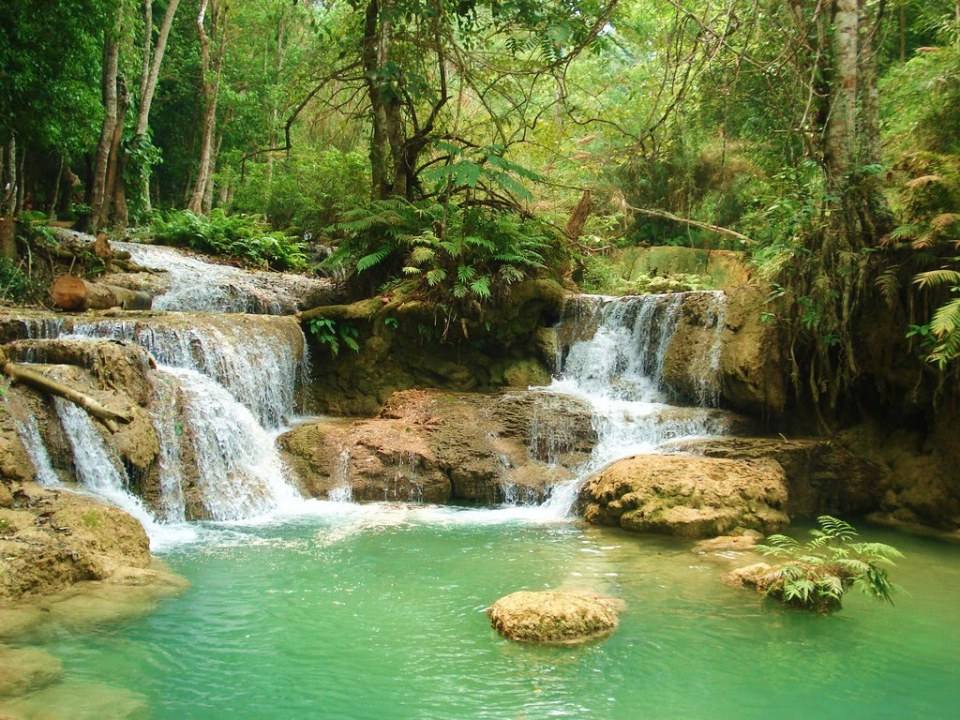 ธรรมชาติอันงดงามในประเทศลาว