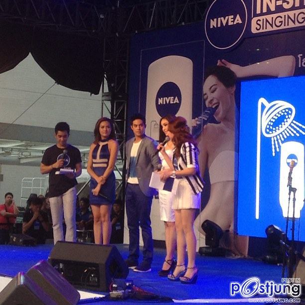 ญาญ่าญิ๋ง ปรากฎการณ์อาบน้ำหมู่ครั้งใหญ่ที่สุดในโลกกับ Nivea in shower
