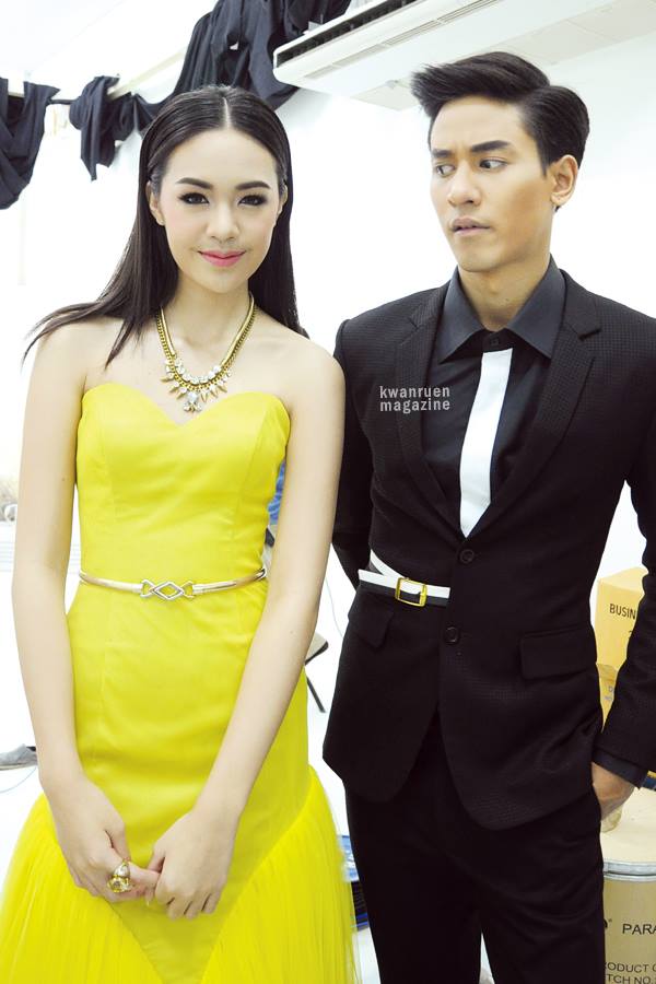 ป๊อป-ฐากูร & แยม-มทิรา @ เบื้องหลังถ่ายแฟชั่นนิตยสาร ขวัญเรือน