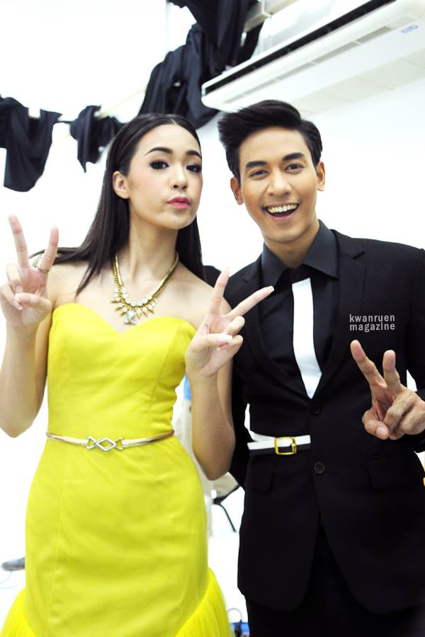 ป๊อป-ฐากูร & แยม-มทิรา @ เบื้องหลังถ่ายแฟชั่นนิตยสาร ขวัญเรือน