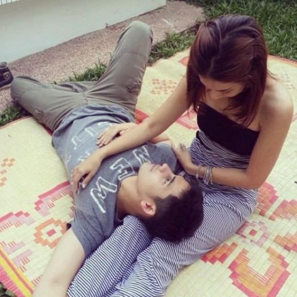 คู่รัก ซี-เอมี่ หวานนนน