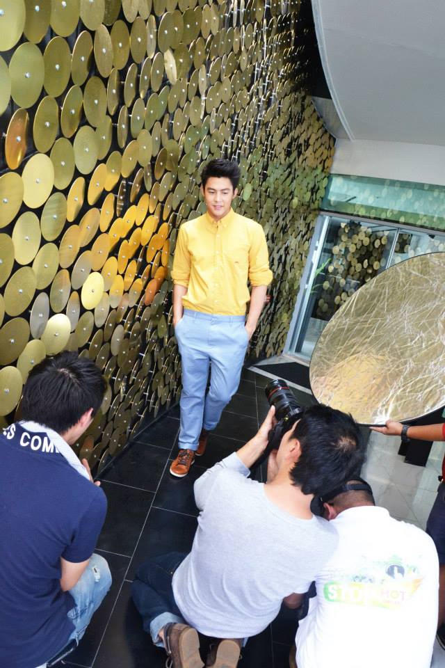 หมาก-ปริญ @ เบื้องหลังถ่ายแฟชั่นนิตยสาร F3 Fan Club&rsquo;s Magazine