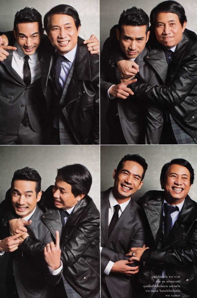 ตุ้ย ธีรภัทร์ - ขวัญ อุษามณี - หลุยส์ สยาม สังวริบุตร ในนิตยสาร OK! Magazine