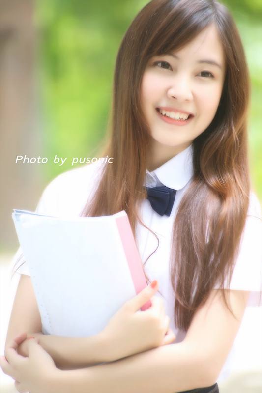 น่ารัก เรียบร้อยแบบ นักเรียนไทย