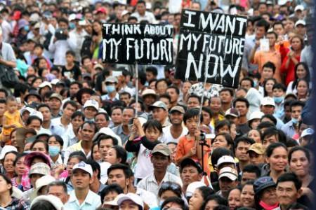 การประท้วงผลการเลือกตั้งในกัมพูชา