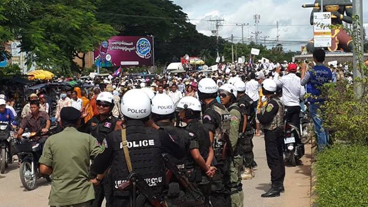 การประท้วงผลการเลือกตั้งในกัมพูชา
