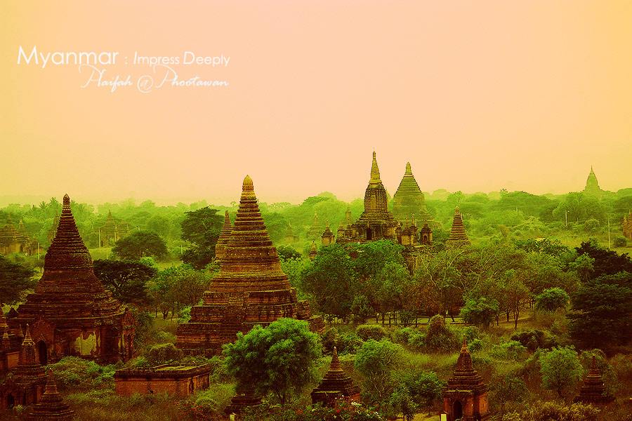 สุดๆแห่งความสวยงามในนครพุกาม