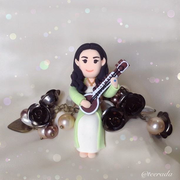 ตัวการ์ตูนปั้นน่ารักๆ ท่านชารีฟ-มิเชล