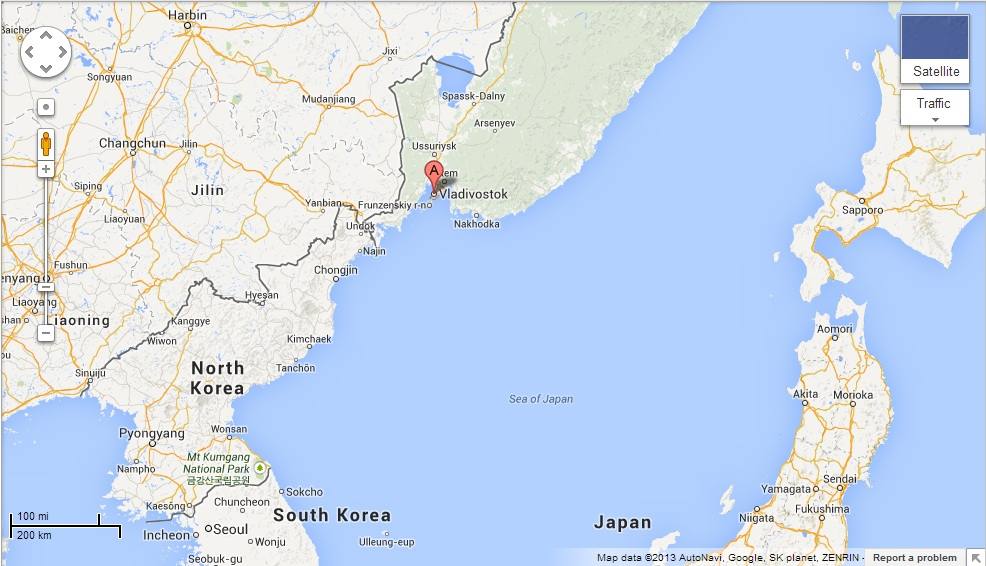 เมืองวีลาดิโวสตอค(Vladivostok) รัสเซีย