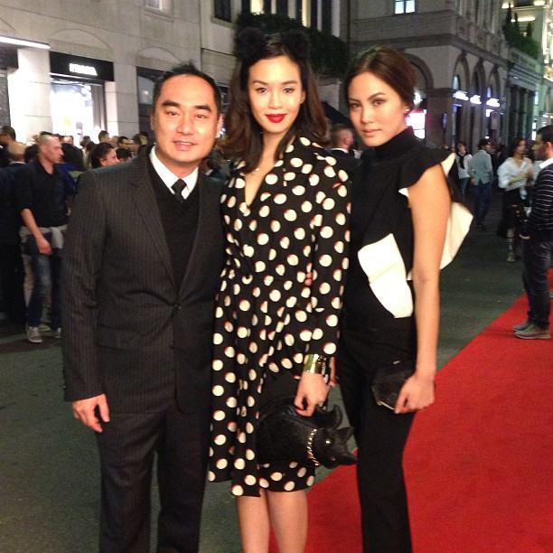 เริ่ดเว้อๆ!!!! เจนี่ ในงานแฟชั่นโชว์ ที่อีตาลี่ >>>> Milan Fashion Week 2014 Salvatore Ferragamo" September 20