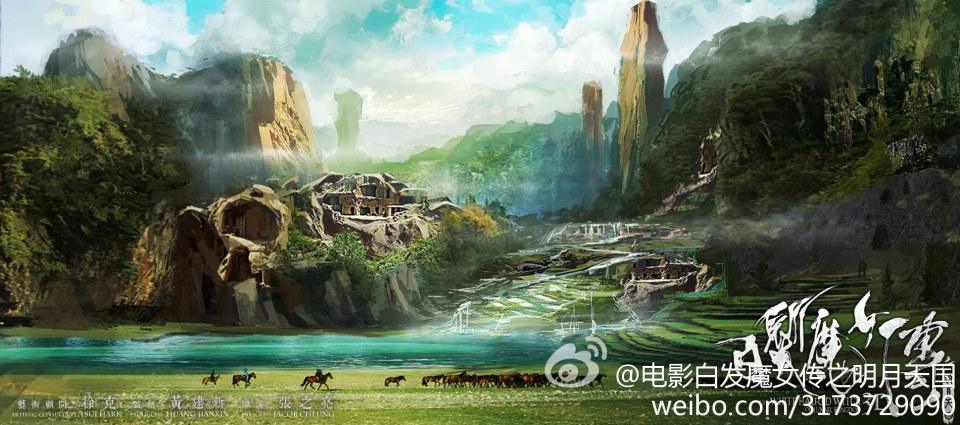 เดชนางพญาผมขาว The White Haired Witch of Lunar Kingdom 3D