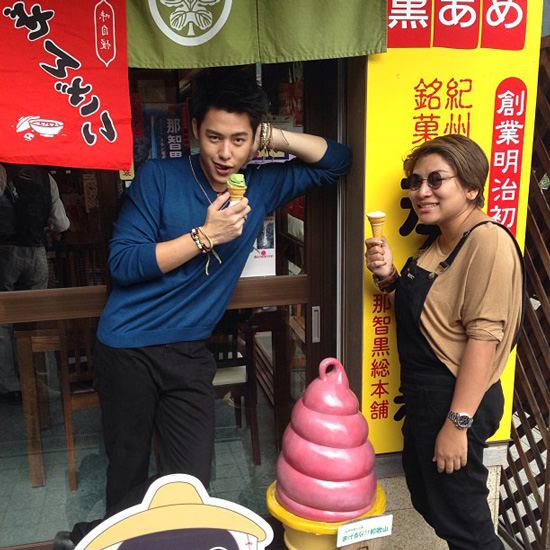 หมาก ปริญ ร่วมก๊วนเที่ยวโอซาก้า เฮฮาในญี่ปุ่น
