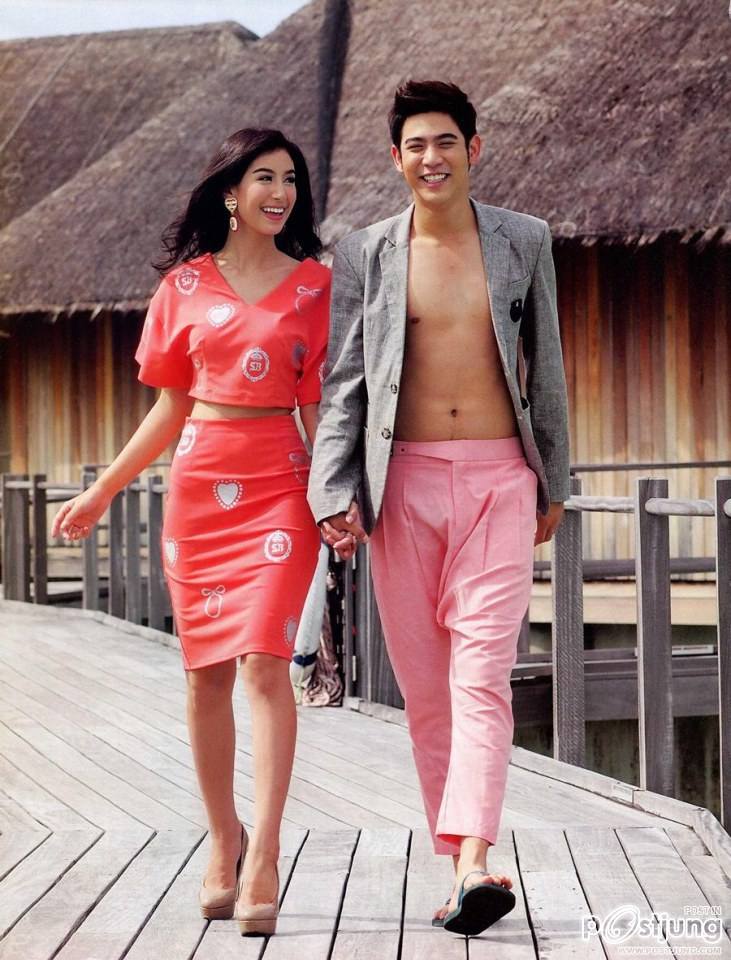 พอร์ช ศรัณย์ & มิ้นต์ ชาลิดา @ OOPS! vol.9 no.214 September 2013