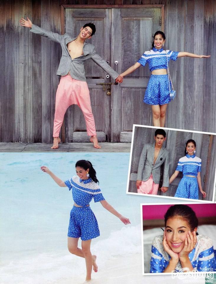 พอร์ช ศรัณย์ & มิ้นต์ ชาลิดา @ OOPS! vol.9 no.214 September 2013