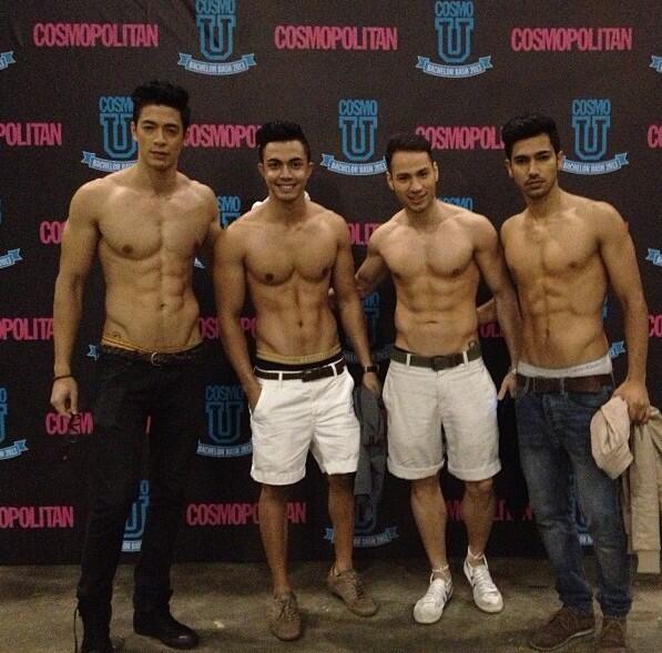หนุ่มหล่อแจกกล้วยบนเวที