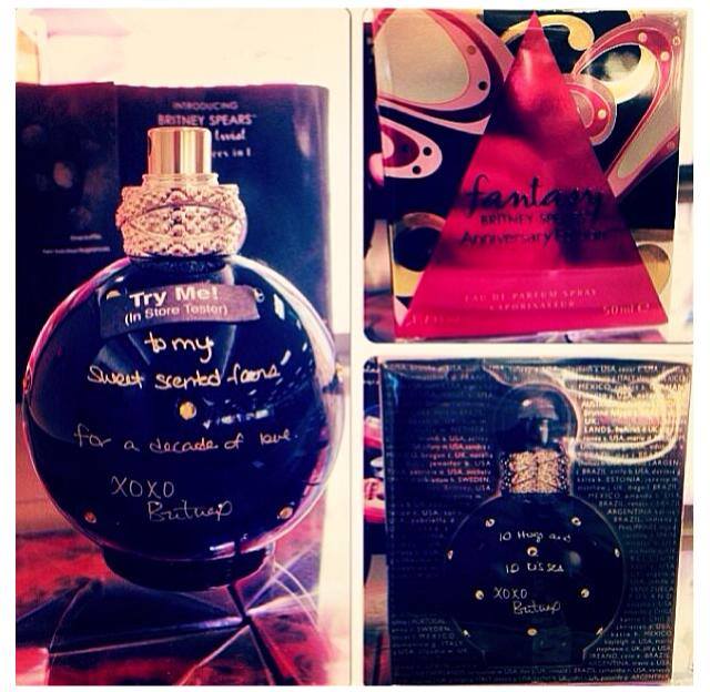 Britney Spears Fantasy รุ่น Anniversary Limited Edition ขวดสีดำ