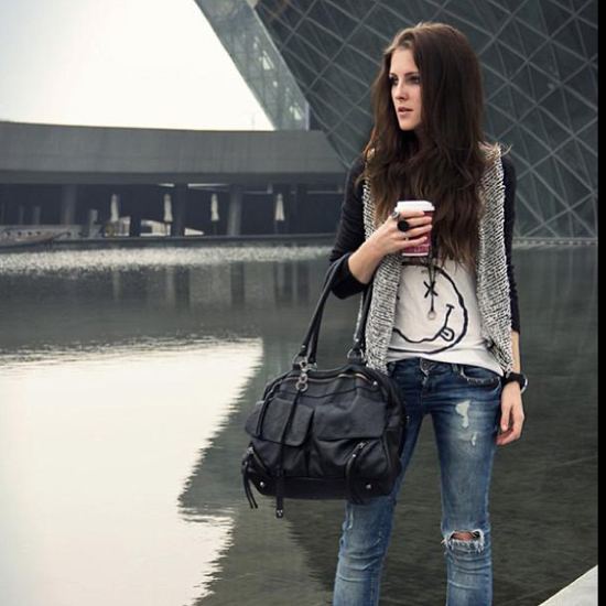 DIY  วิธีทำกางเกงยีนส์ขาด ทำเองได้ ใส่สวยเซอร์