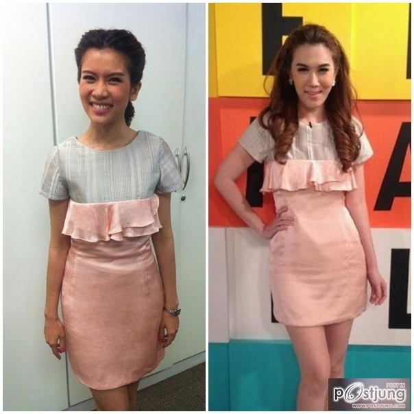 ดาราบังเอิญใส่ชุดซ้ำกัน