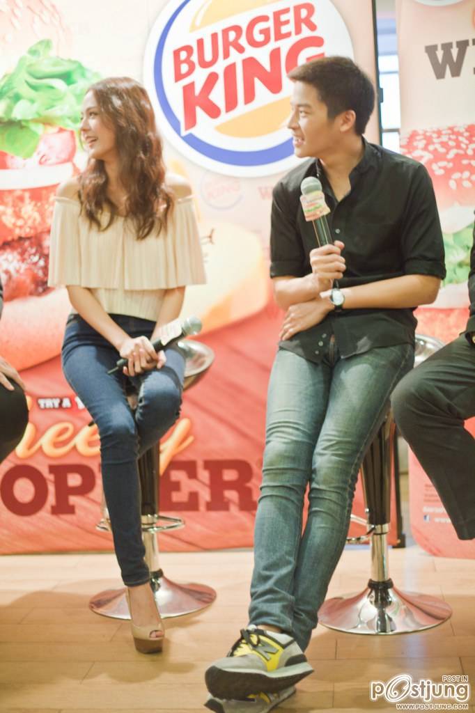 March, Peach, Pattie, Koolcheng - Burger King Event