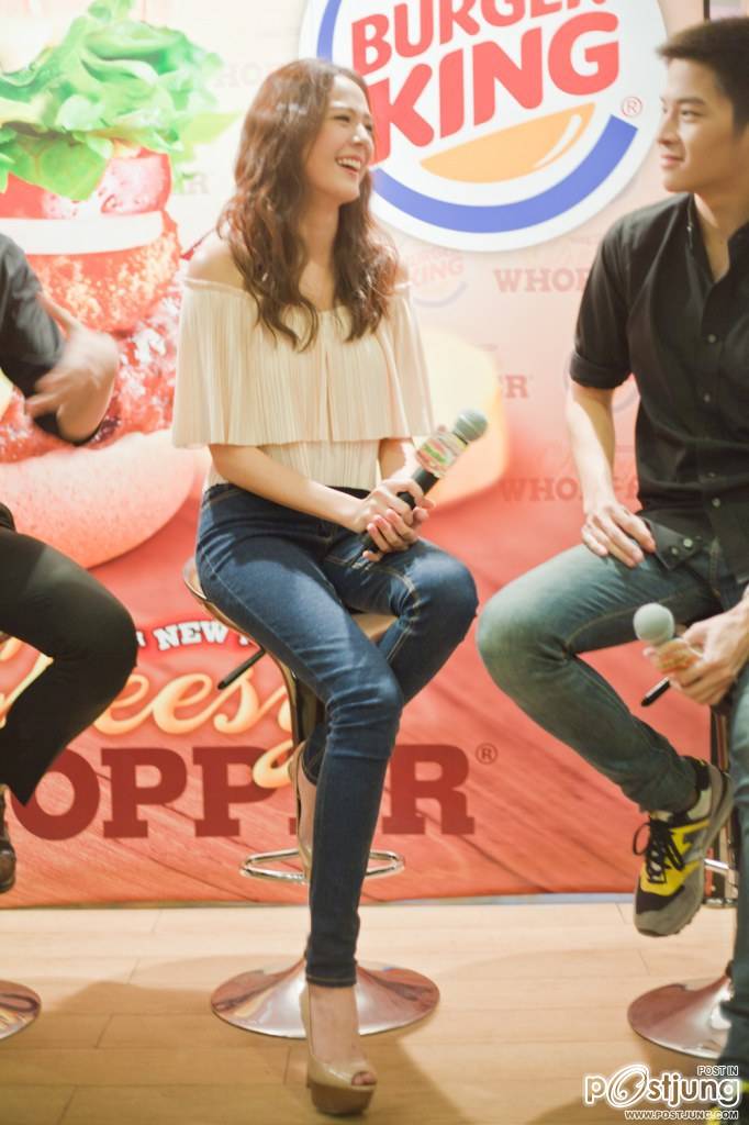 March, Peach, Pattie, Koolcheng - Burger King Event