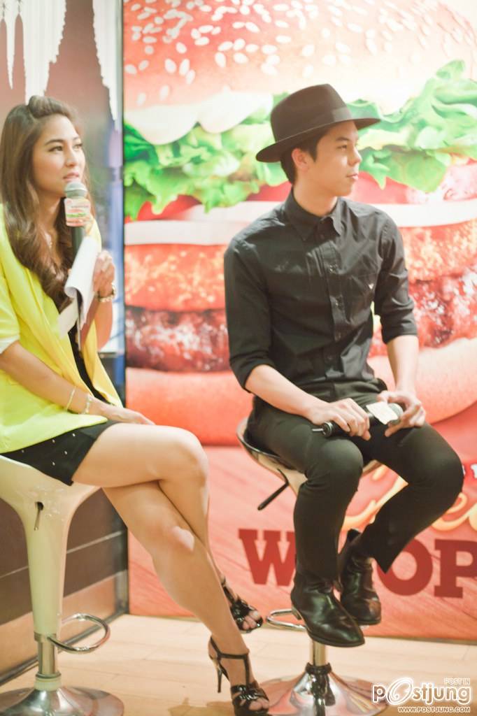 March, Peach, Pattie, Koolcheng - Burger King Event