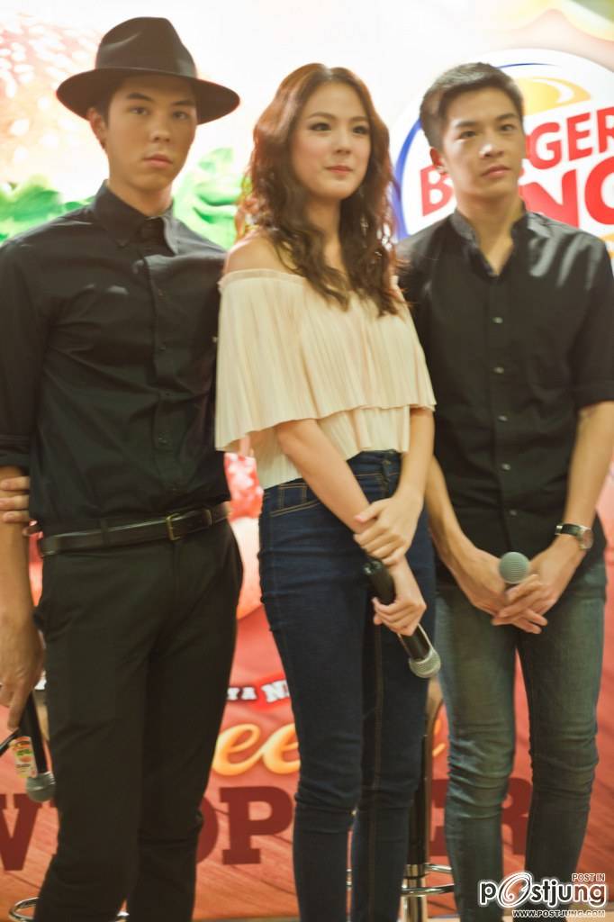 March, Peach, Pattie, Koolcheng - Burger King Event