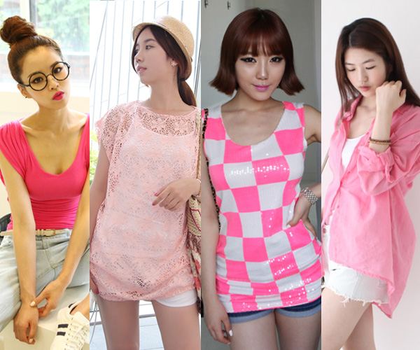 แฟชั่น คอลเลคชั่นเสื้อผ้าสีชมพู หวานอมเปรี้ยว น่ารักเว่อร์ !
