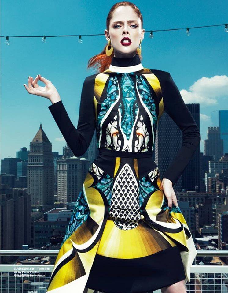 Coco Rocha @ Harper's Bazaar China September 2013
