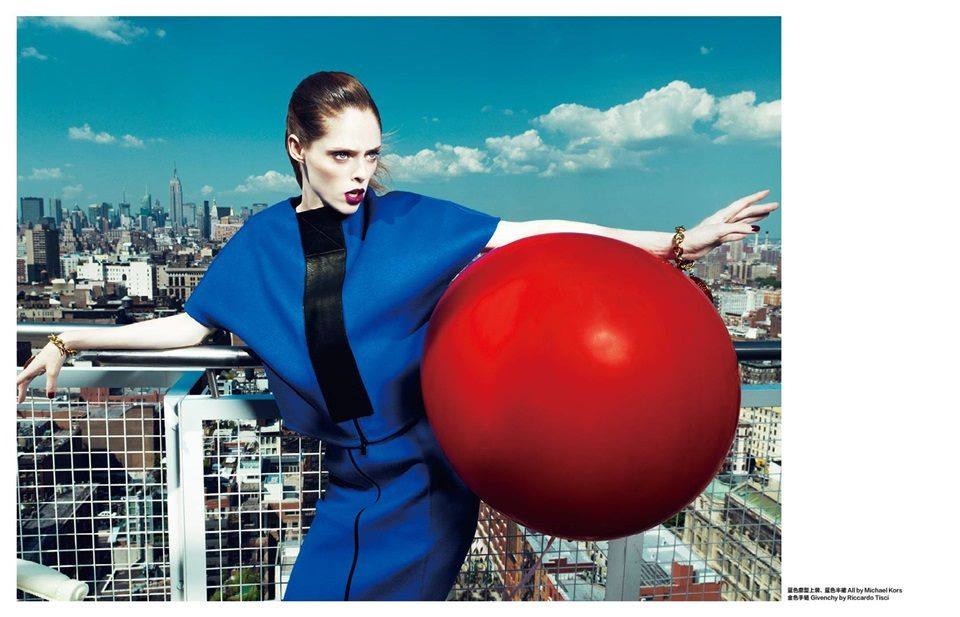 Coco Rocha @ Harper's Bazaar China September 2013