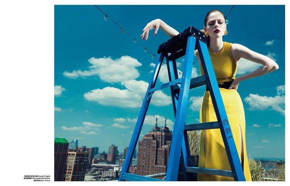 Coco Rocha @ Harper's Bazaar China September 2013