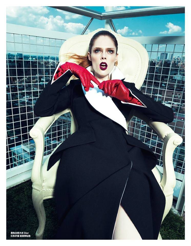 Coco Rocha @ Harper's Bazaar China September 2013