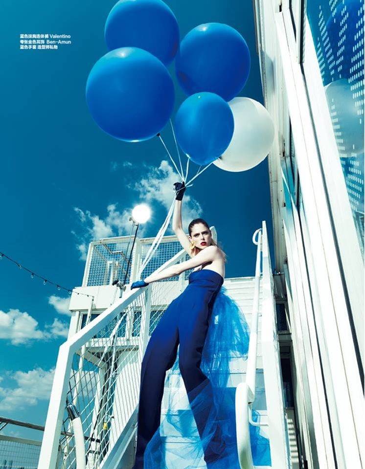 Coco Rocha @ Harper's Bazaar China September 2013