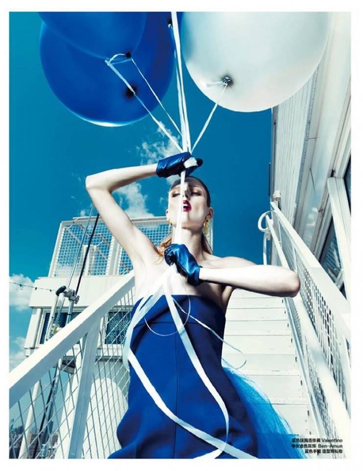 Coco Rocha @ Harper's Bazaar China September 2013