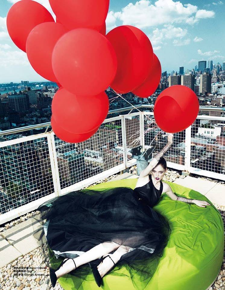 Coco Rocha @ Harper's Bazaar China September 2013