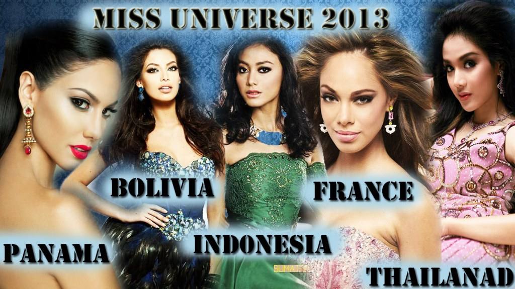 Top 5 MISS UNIVERSE 2013