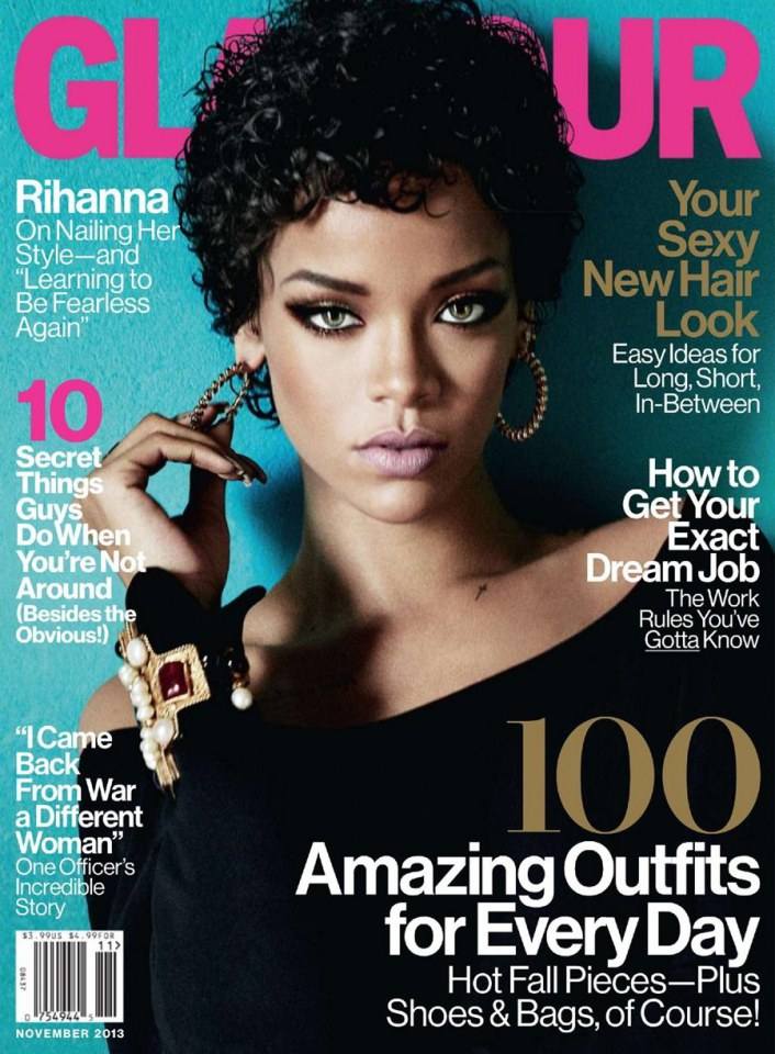 Rihanna @ Glamour USA November 2013