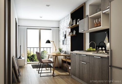 คอนโดสวยแบบ Homey Design ในบรรยากาศสุดฟิน!