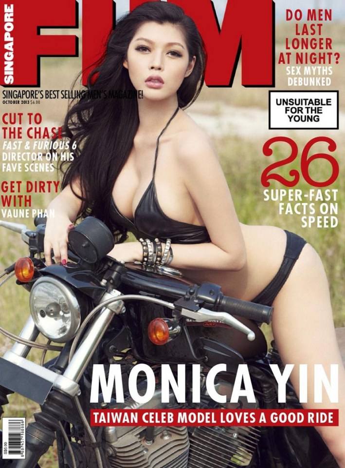 Monica Yin @ FHM Singapore October 2013