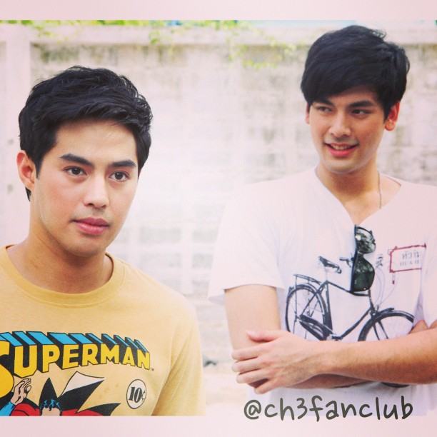 บอม ธนิน-ท็อป จรณ +เต้ย พงศกร    คู่ซี้ดารา
