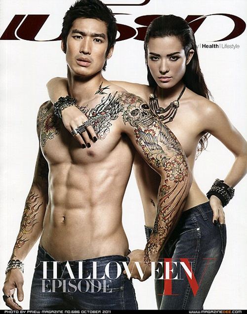 เปลือยอกดารา ขึ้นปก ถอดจริงหรือรีทัช