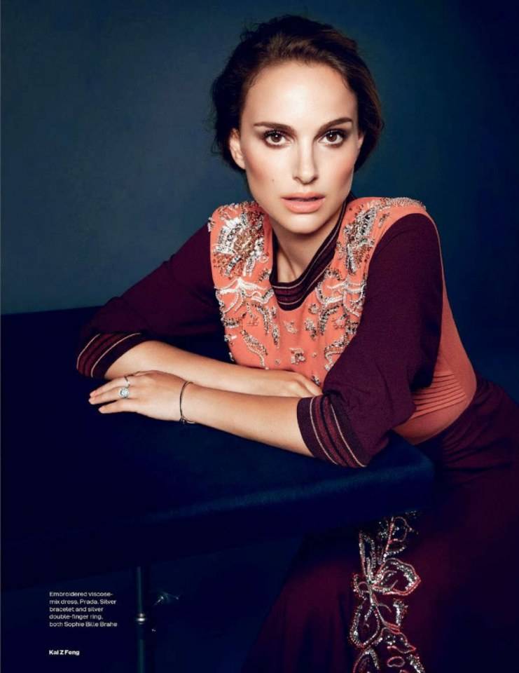 Natalie Portman @ ELLE UK November 2013