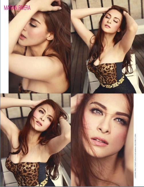 Sexy  Marian Rivera inside FHM Philippines Magazine January 2013