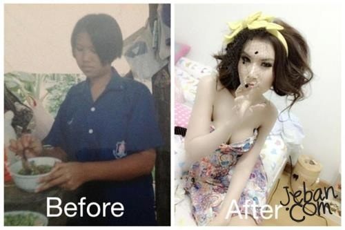 พลอยภัทร์ชา โกสิยวัฒน์ Ploypatcha สวยศัลยกรรมเปลี่ยนชีวิต เปลี่ยนใบหน้า